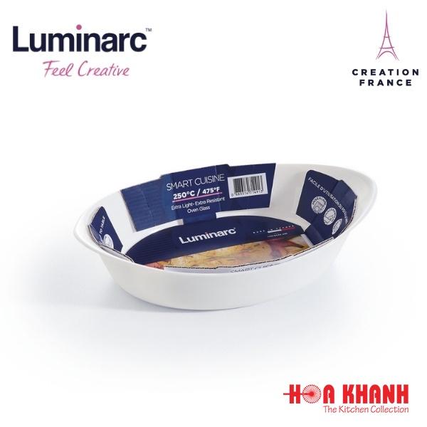 Khay Nướng Thủy Tinh Luminarc Smart Cuisine Oval 25*15CM - P0886