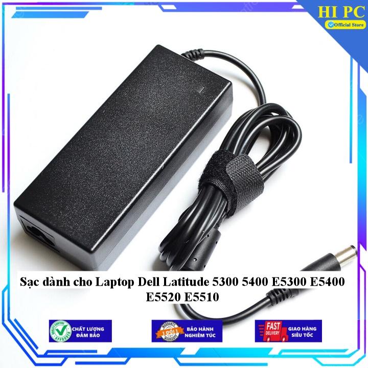 Sạc dành cho Laptop Dell Latitude 5300 5400 E5300 E5400 E5520 E5510 - Kèm Dây nguồn - Hàng Nhập Khẩu