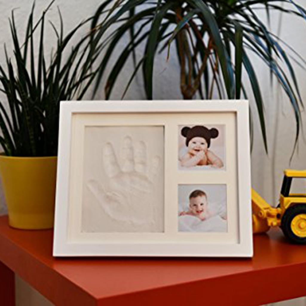 Baby Hand and Foot Print Kit with Photo Frame Newborn Unique Keepsake Gifts