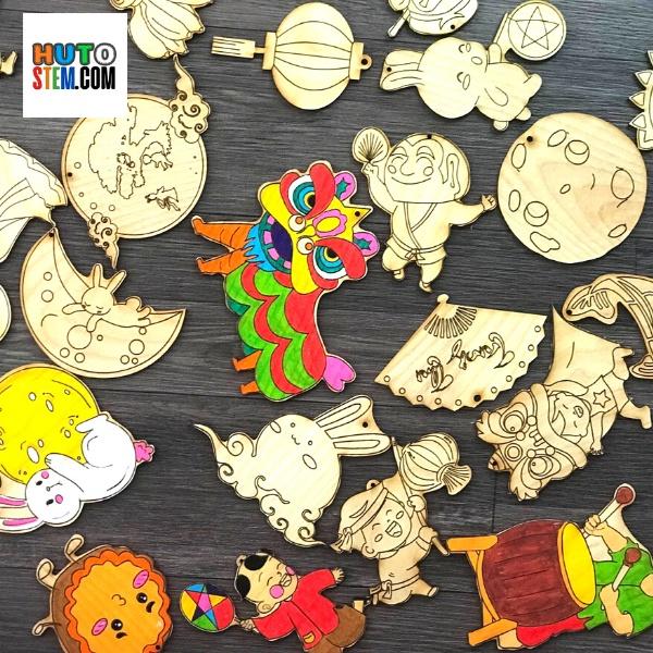 Tô Màu Sáng Tạo, Chủ Đề Tết Trung Thu