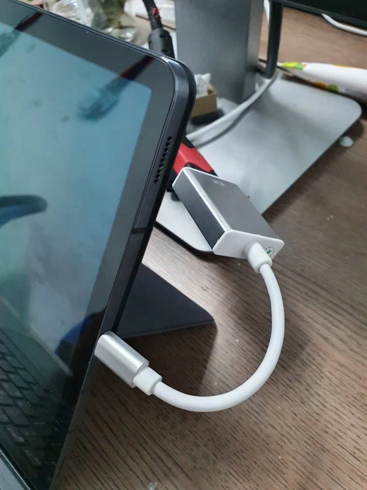 Cáp chuyển đổi từ Type C sang HDMI - Cáp type C to HDMI - Hàng chính hãng