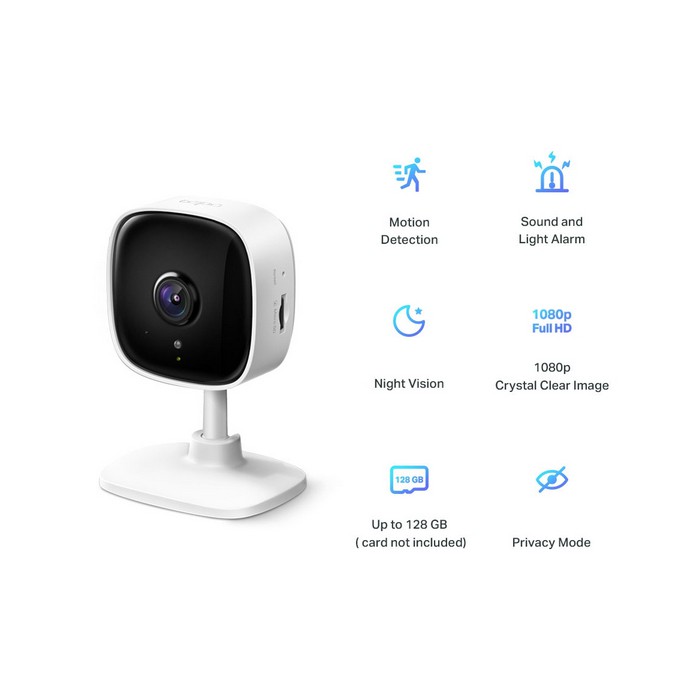 Camera WiFi TP-Link Tapo C100 1080P (2MP) An Ninh Cho Gia Đình - Hàng Chính Hãng