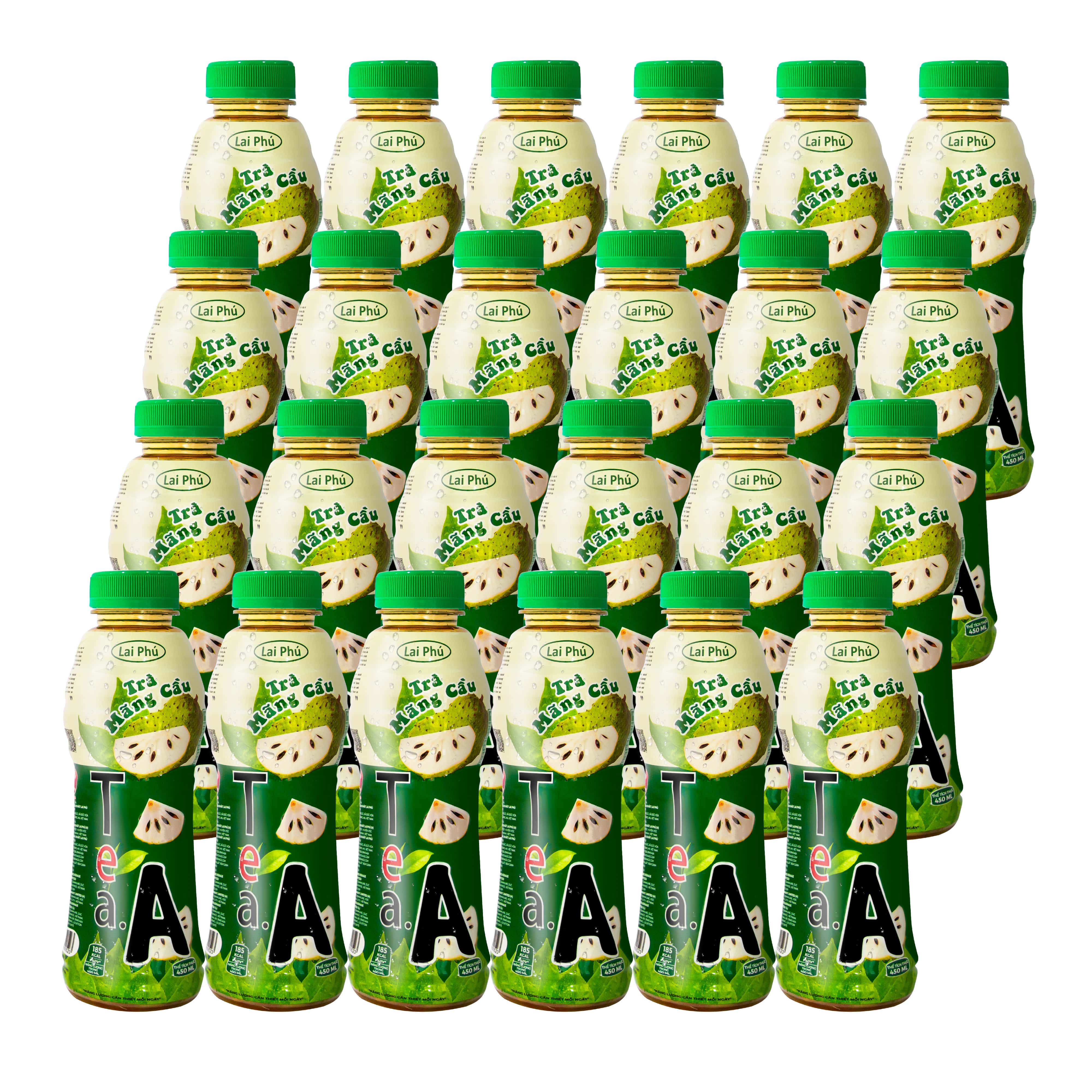 Trà Mãng Cầu Tea.A Chai 450ml - Thùng 24 Chai