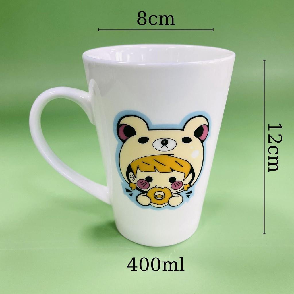 Cốc sứ in hình cute - Ly sứ Dễ Thương - Cốc siêu kute - Gomsumailinh