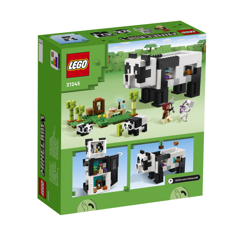 Đồ Chơi Lắp Ráp LEGO Minecraft Ngôi Nhà Gấu Trúc 21245 (553 chi tiết)