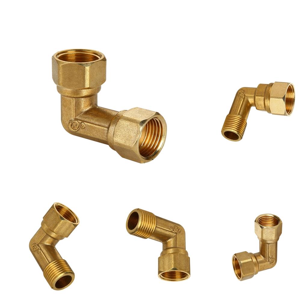 Pipe Fitting Hose DN15 DN20 Thread Connector Joint Copper Coupler Adapter