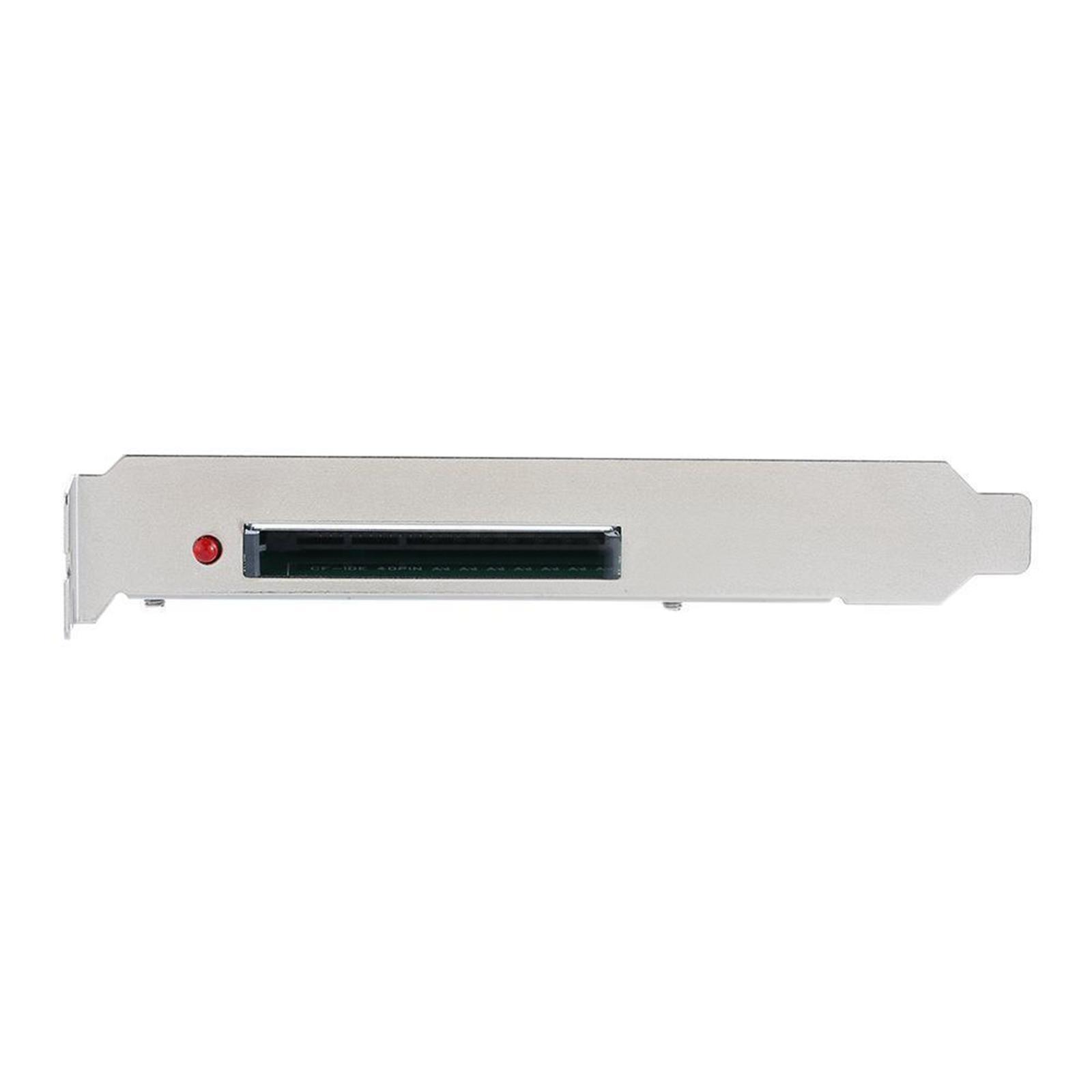 40 Pin CF ide Adapter CF Compact Flash Card to 3.5 IDE Converter with Bracket Back Panel