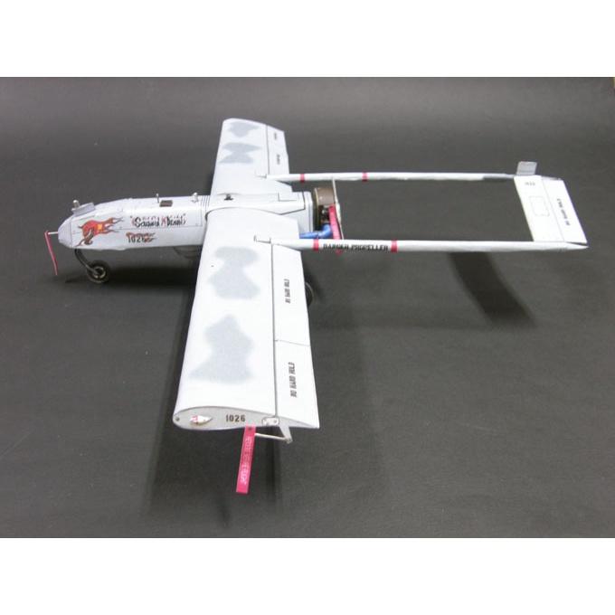 Mô hình giấy UAV RQ-7 Shadow tỉ lệ 1/12