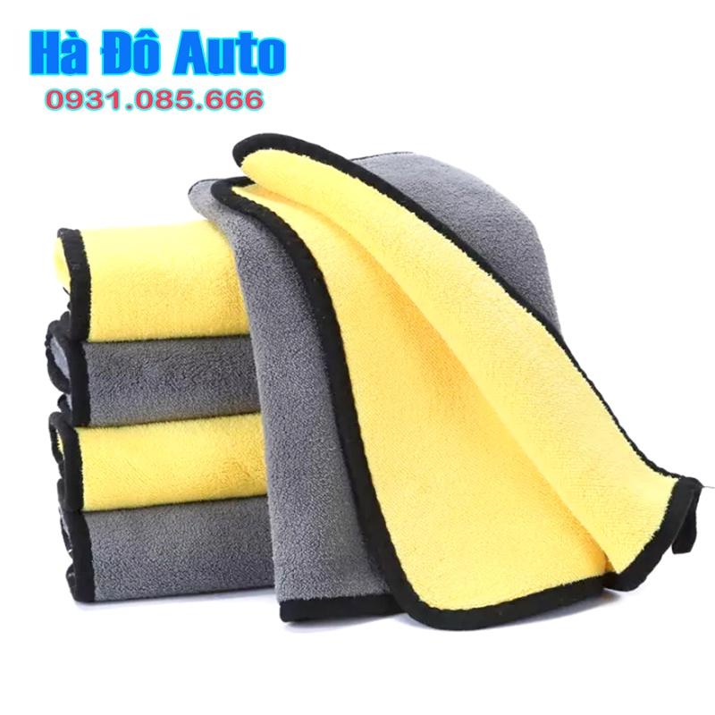 Khăn Lau Nhà Bếp - Khăn Lau Ô Tô - Khăn Lau Microfiber Siêu Mềm Siêu Thấm Hút Nước