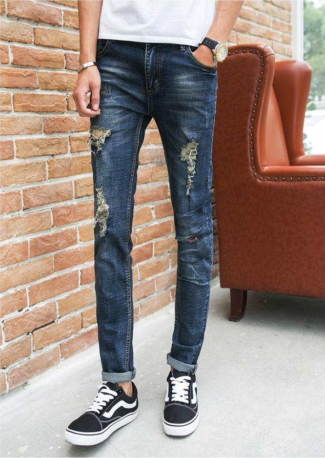 Quần jeans nam túi rách Mã: ND0668