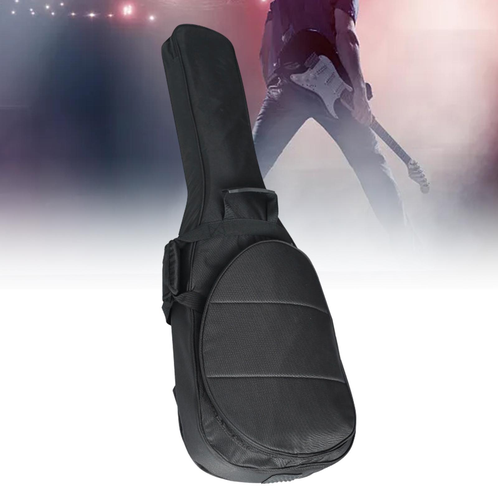 Electric Guitar Bag Oxford Cloth Gig Bag Scratch Resistant Sturdy Zipper