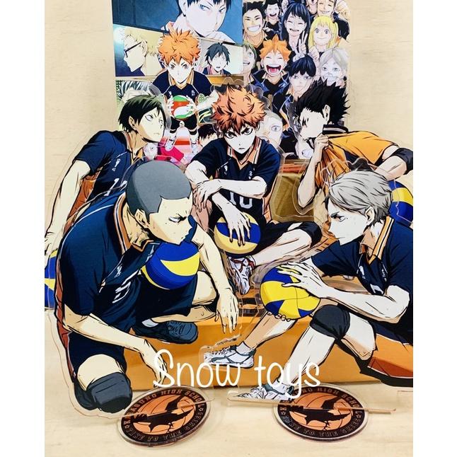 Mô Hình Tượng Standee Acrylic Mica Haikyu - Chàng khổng lồ tí hon - Vua bóng chuyền Haikyuu!! - Karasuno Hinata Shoyo
