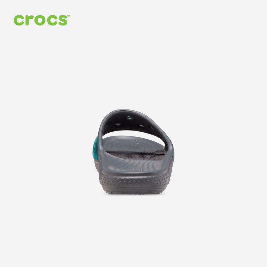 Dép quai ngang trẻ em Crocs FW Classic Slide Kid Printed SGy/Mlti - 206485-0IE