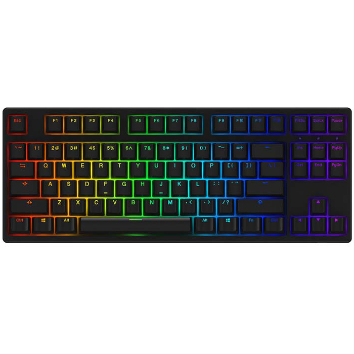 Bàn phím cơ AKKO 3087S RGB – Black (AKKO switch) - Hàng chính hãng