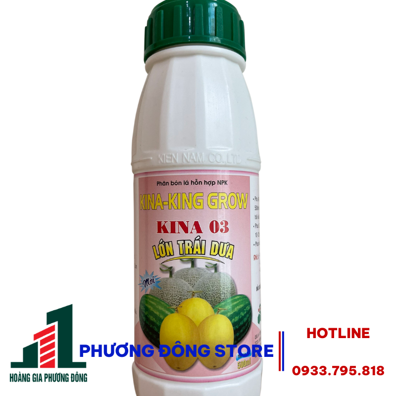 Phân bón Kina-King Grow chai 500ml