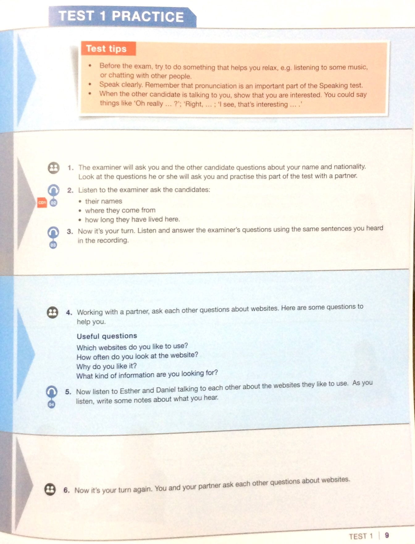 IELTS Life Skills Official Cambridge Test Practice B1 Student's Book with Answers and Audio Reprint Edition