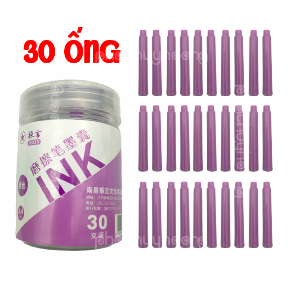 Hủ 30 ống mực xóa được dành cho bút máy xóa được