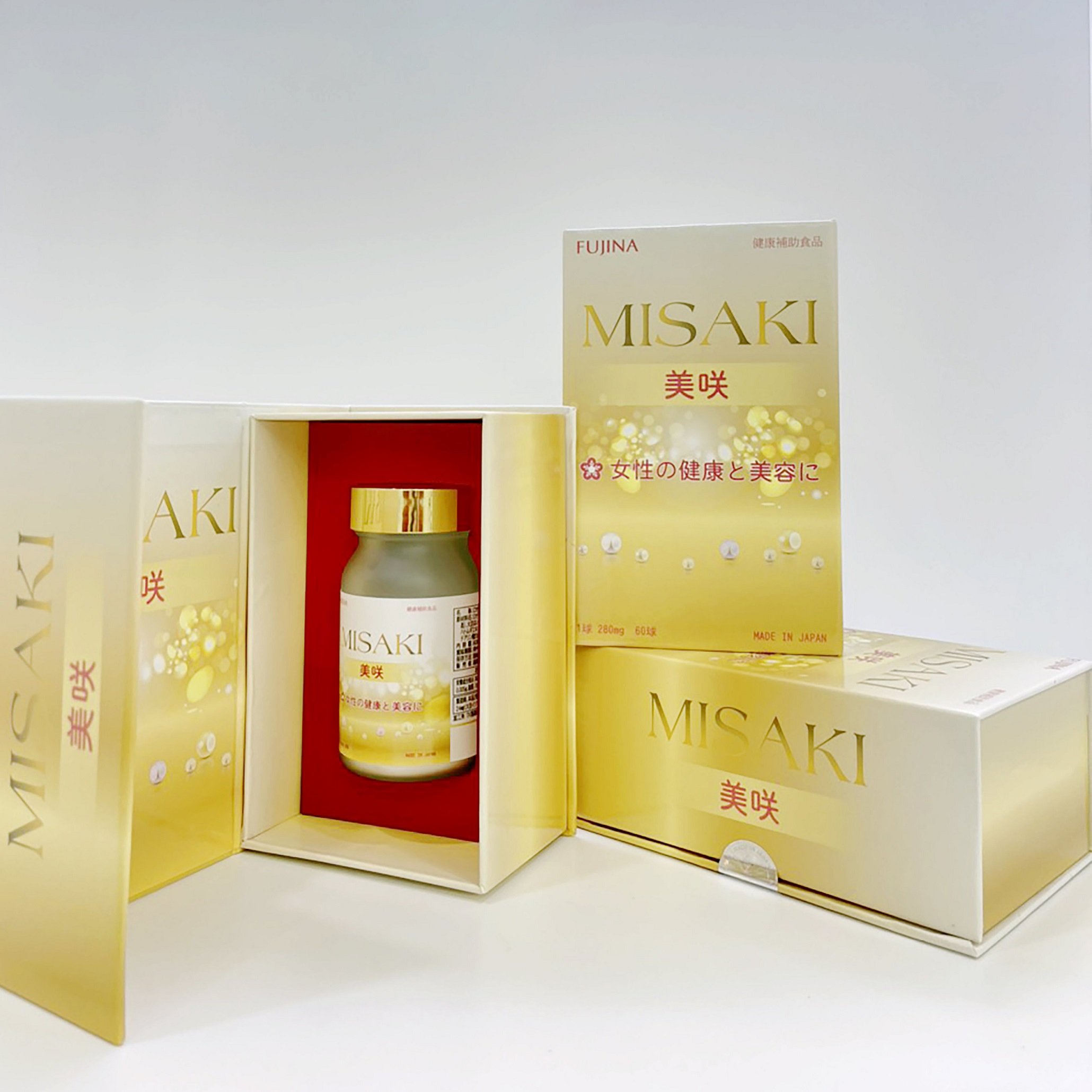 Viên uống nội tiết tố nữ Misaki - Lọ 60 viên