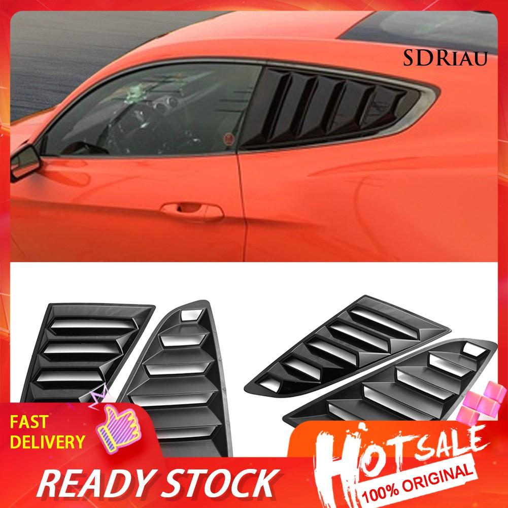Set 2 Phụ Kiện Cho Cửa Sổ Xe Ô Tô Ford Mustang 2015-2017