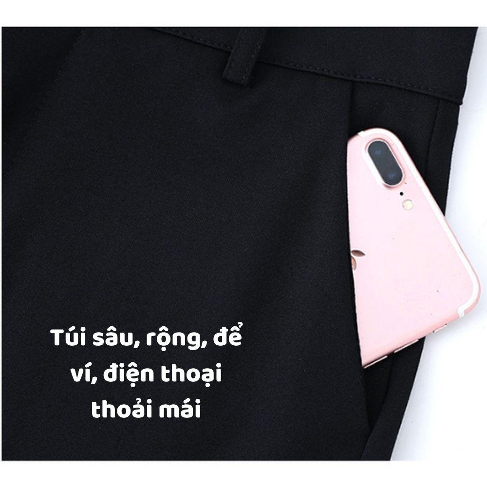 Quần Baggy Nữ Công Sở -Quần Tây , Chất Vải Sịn Loại 1 Mix Đồ Đi Làm - Đi Học- Đi Chơi - Tôn dáng,Thanh Lịch