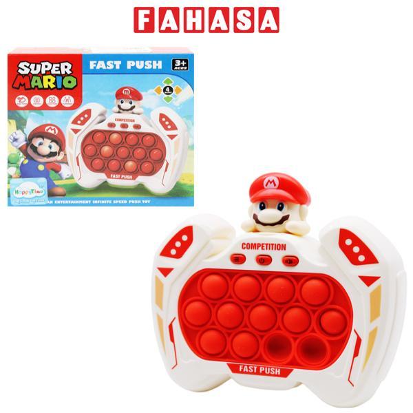 Máy Chơi Game Pop It Super Mario - Thợ Sửa Ống Nước 9763 (255A) - Màu Đỏ