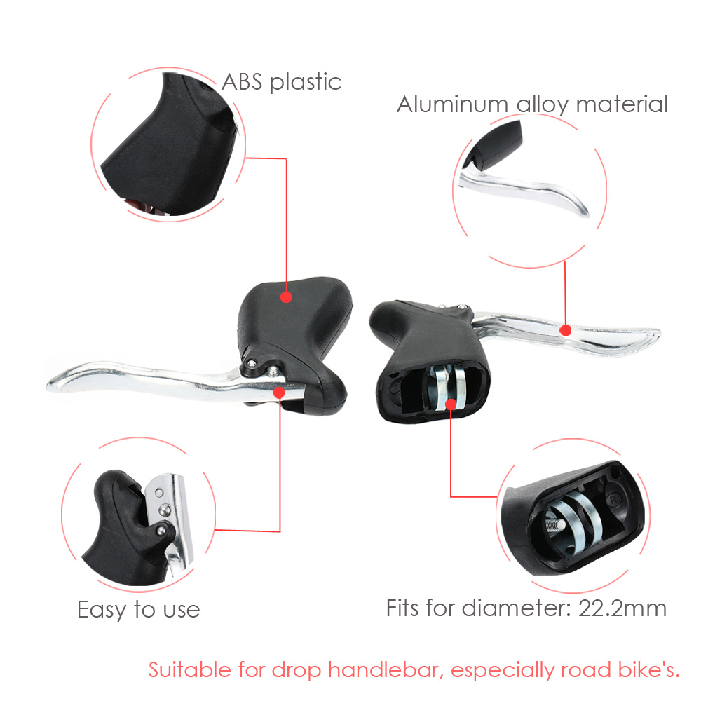 1 Cặp Phanh Xe Đạp Bằng Hợp Kim Nhôm