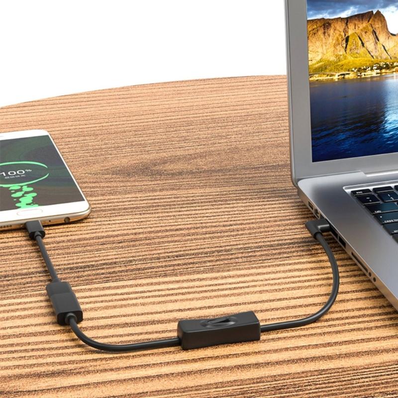 USB 2.0 3.0 Men sang nữ Cáp dữ liệu mở rộng với công tắc bật/tắt cho USB LED Dải quạt Bộ sạc máy tính xách tay Đèn bàn: 200cm 2.0 White