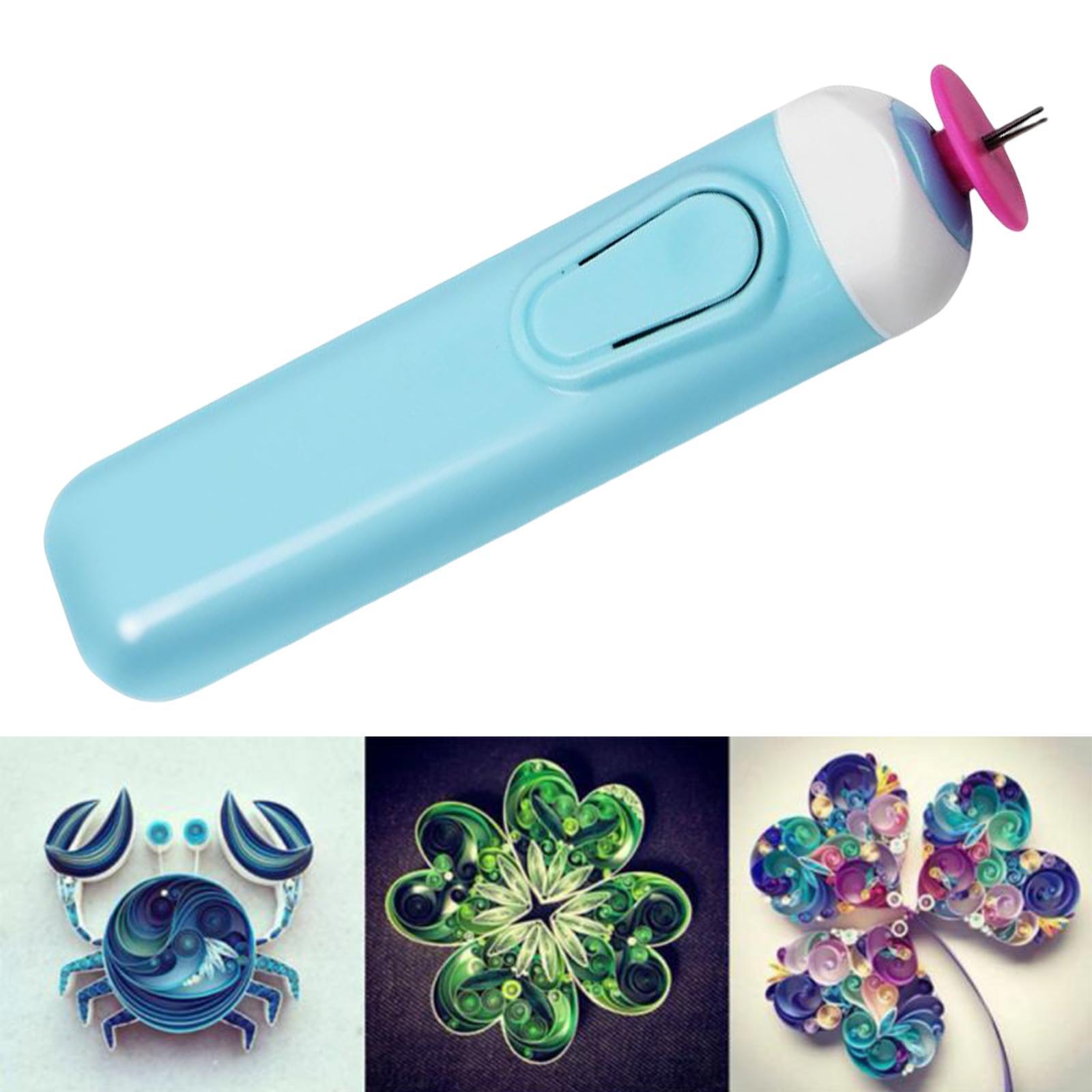 Electric Quilling Pen Slotted Tool for Origami Card Making Scrapbooking