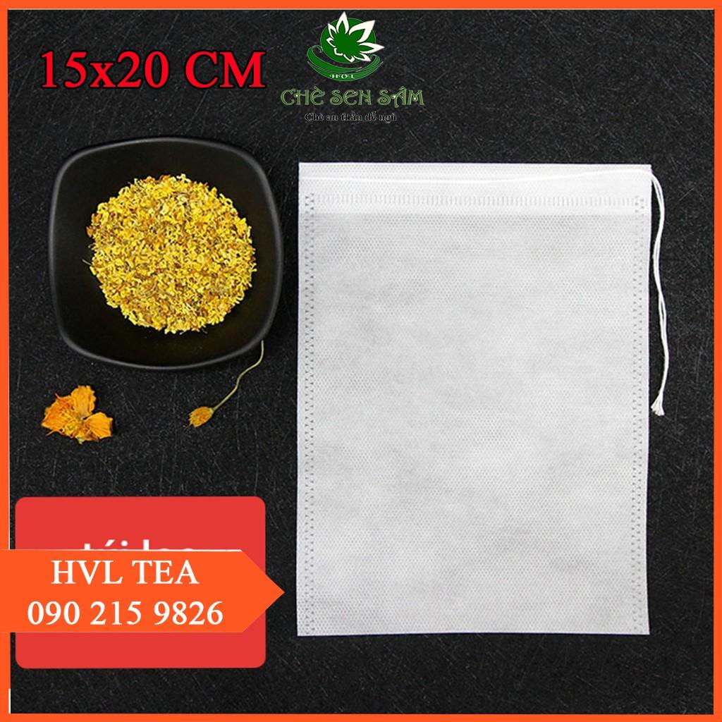 100 Túi Lọc Vải 15X20 CM️️Chất Liệu Cao Cấp - Hàng Loại 1