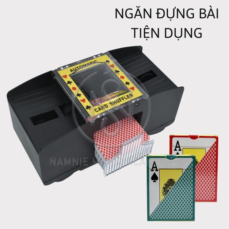 Máy Xào Và Chia Bài Tự Động Chạy Bằng Pin Cực Tiện Lợi Automatic Shuffle Poker Card