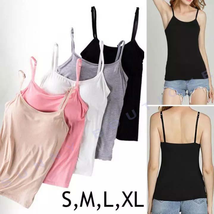 Áo 2 dây có mút đệm ngực đẹp giá rẻ AD01
