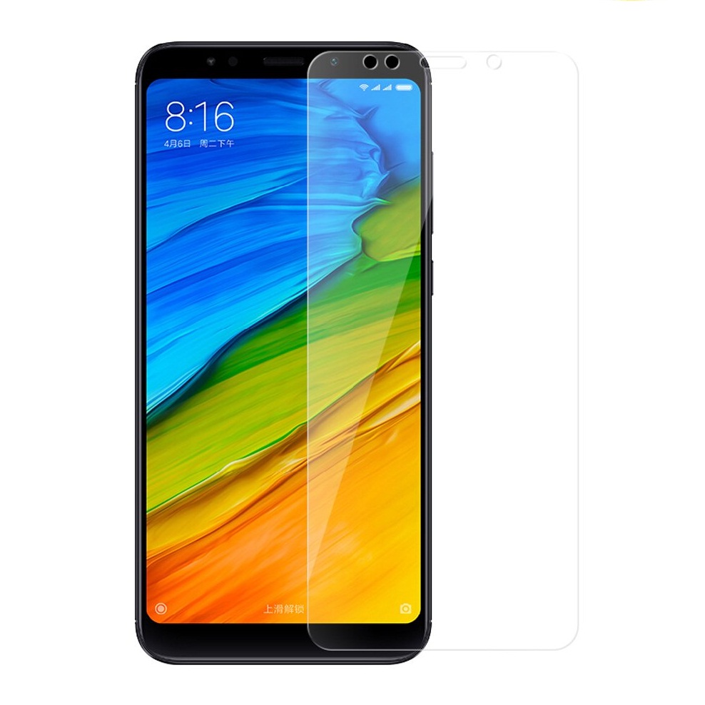 Miếng dán kính cường lực cho Xiaomi Mi Redmi 5 Plus (độ cứng 9H, mỏng 0.3mm, hạn chế bám vân tay) - Hàng nhập khẩu