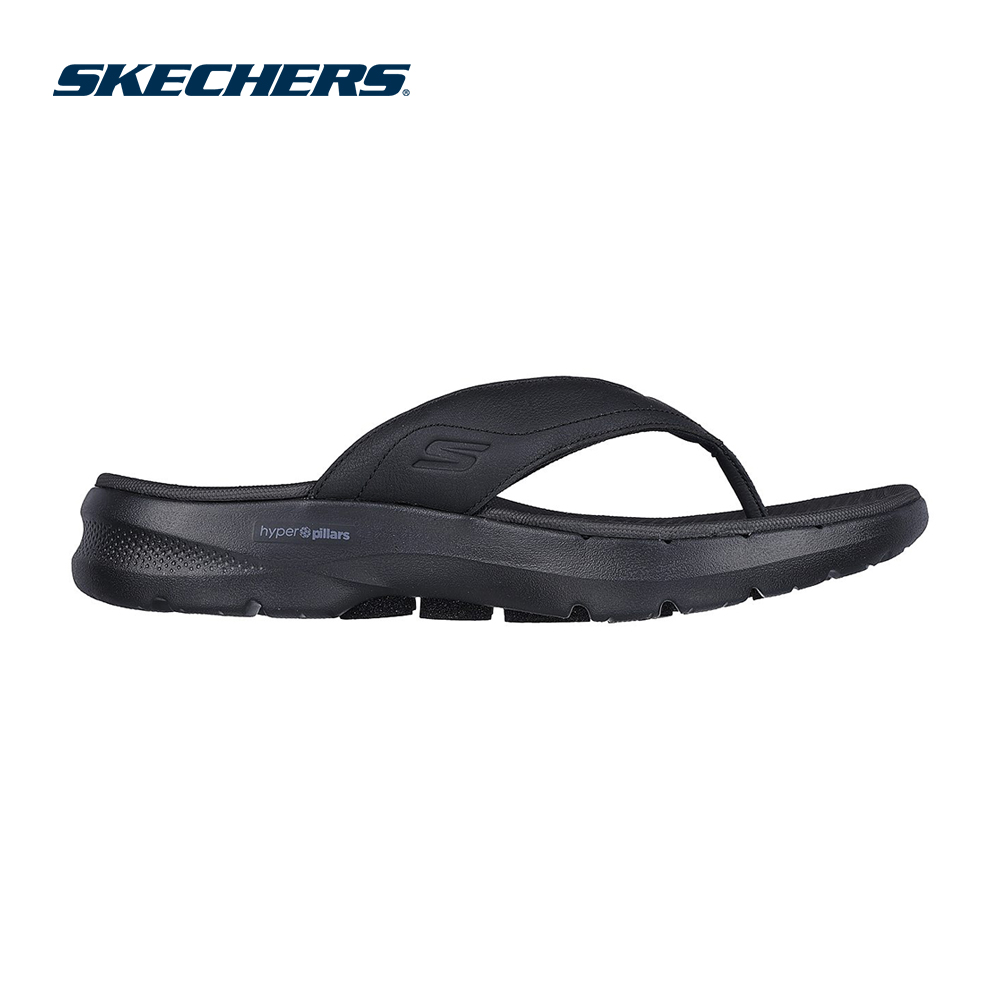 Skechers Nam Dép Xỏ Ngón Thường Ngày, Đi Học, Đi Làm On-The-GO GOwalk 6 - 894211-BBK