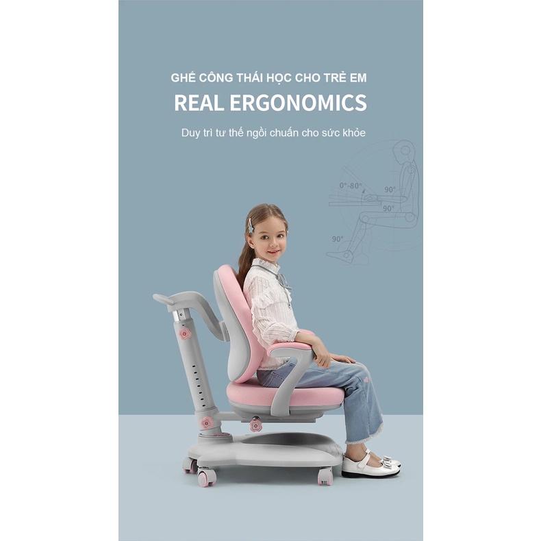 Ghế ergonomic trẻ em chống gù chống cận bọc đệm êm ái Sihoo E35C- ERGOHOME