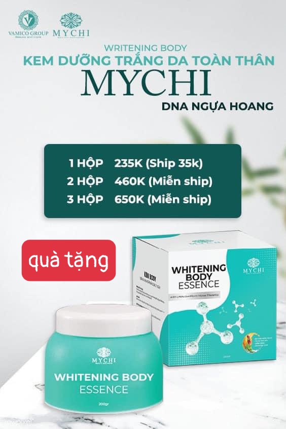 Khi mua Kem face Mychi và serum cấy trắng lá vàng 24k Mychi