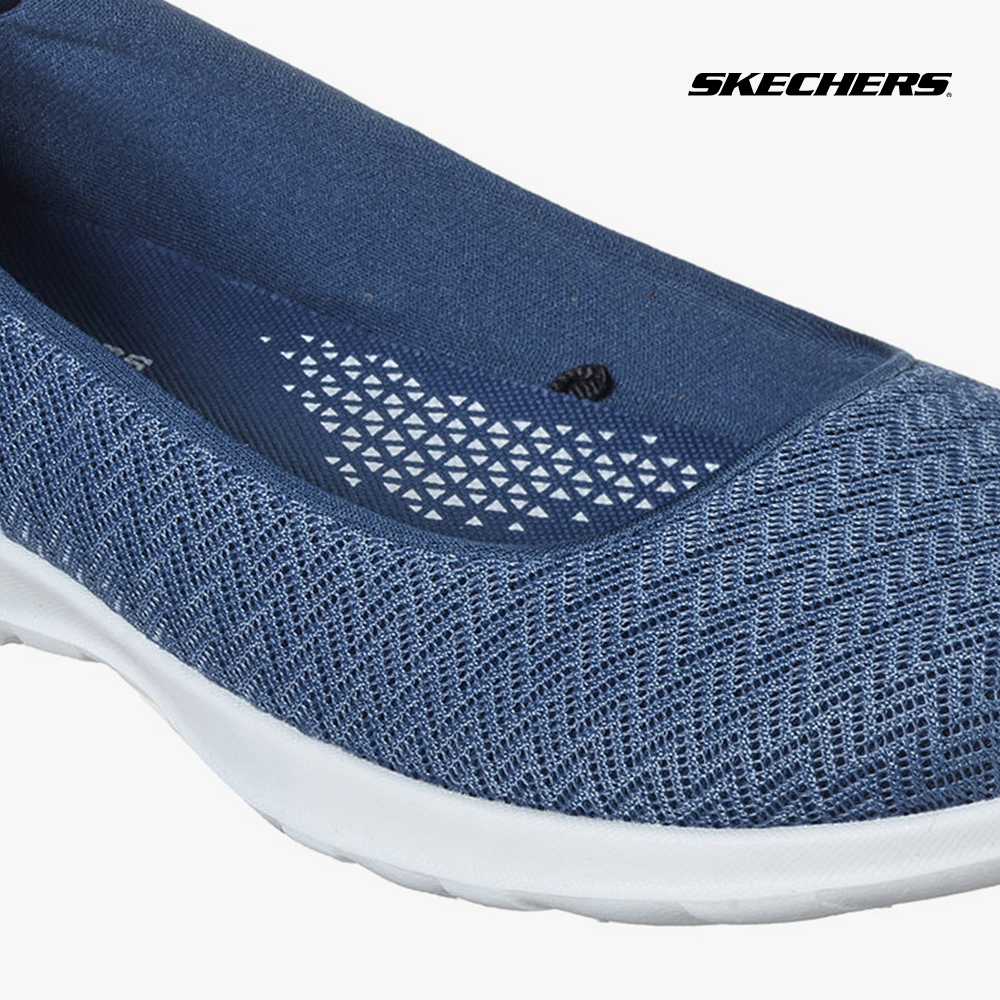 SKECHERS - Giày slip on nữ GOwalk Lite Fabulous 136000-BLU