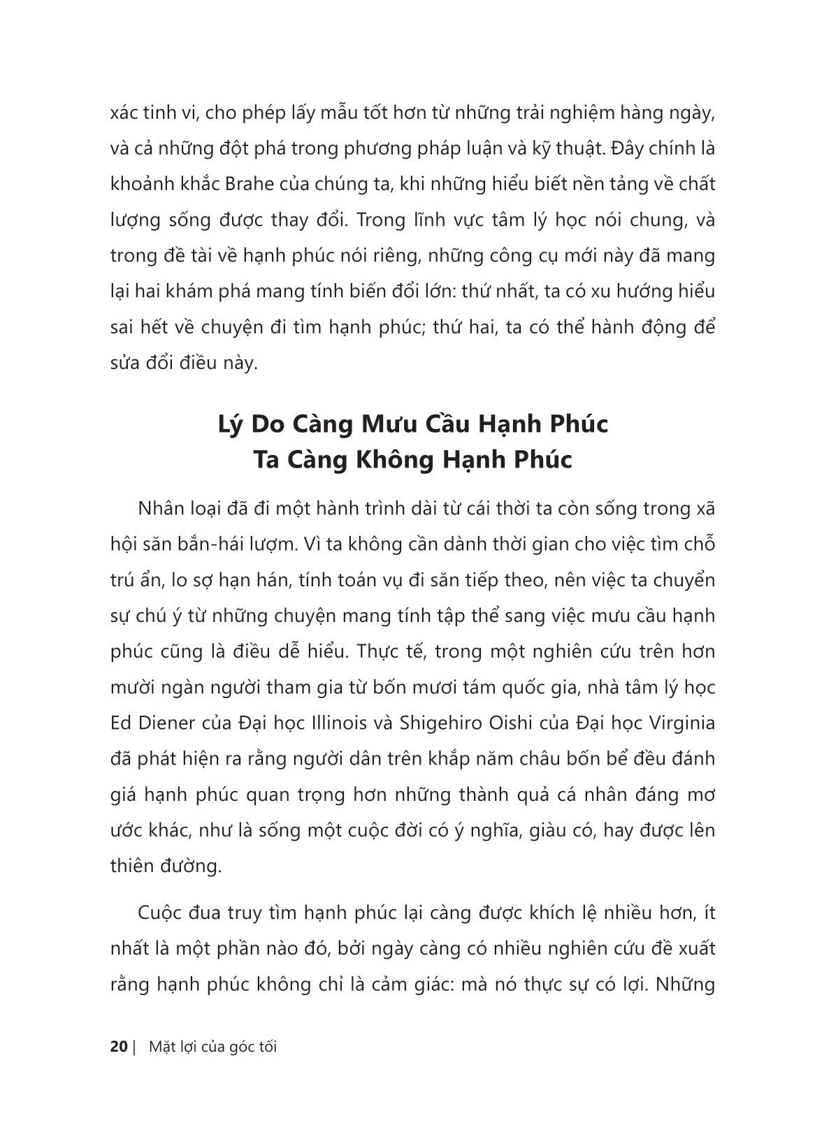 Mặt Lợi Của Góc Tối
