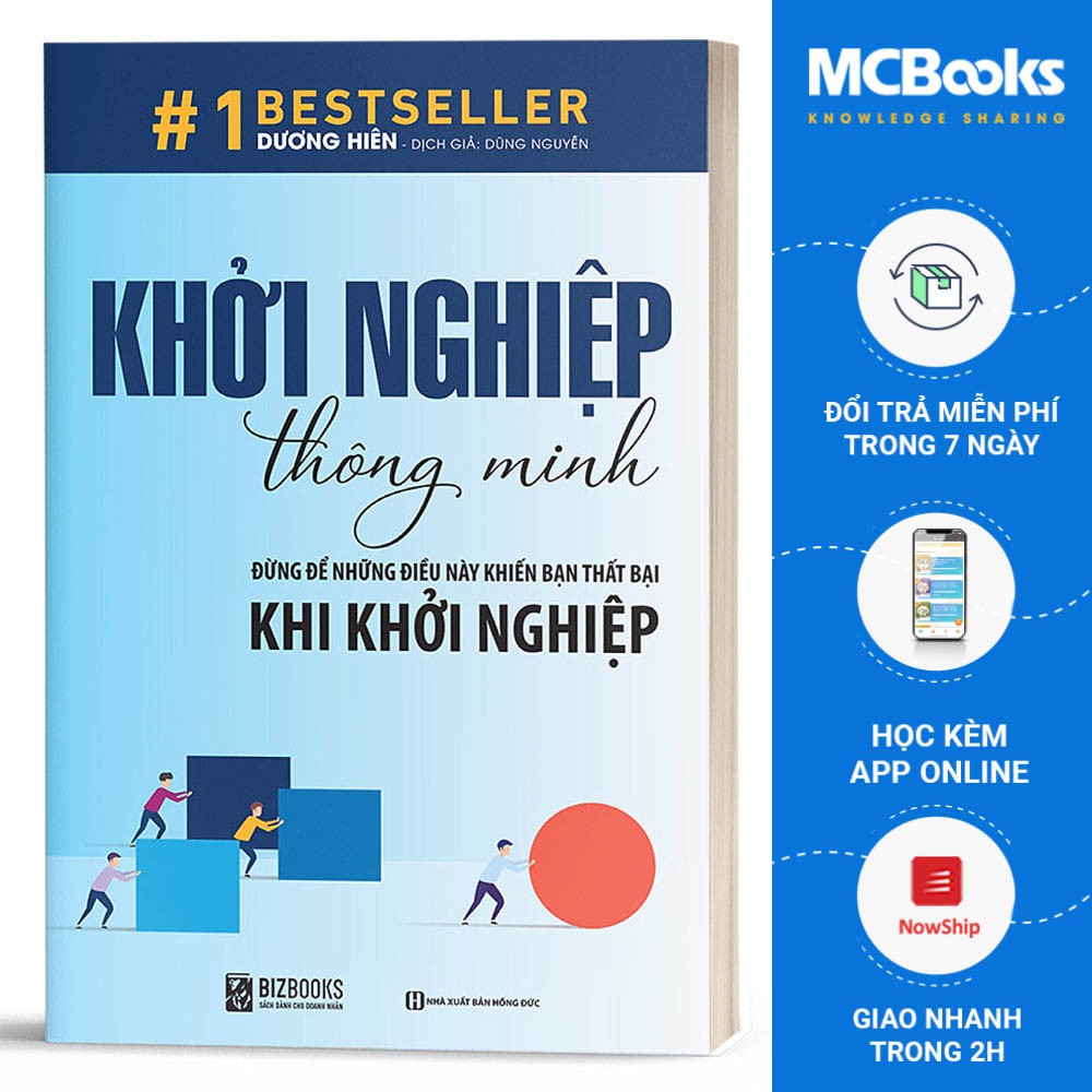 #1 BestSeller- Khởi Nghiệp Thông Minh (Tặng Kèm BookMark)- Đừng Để Những Điều Này Khiến Bạn Thất Bại Khi Khởi Nghiệp