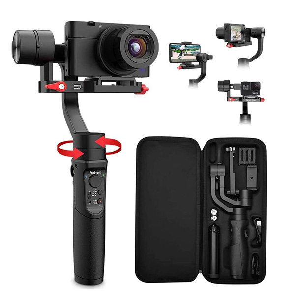 Hohem iSteady Multi – Gimbal chống rung 3 trong 1 dùng cho Smartphone, Gopro, máy ảnh kỹ thuật số, nhận diện khuôn mặt - Hàng chính hãng