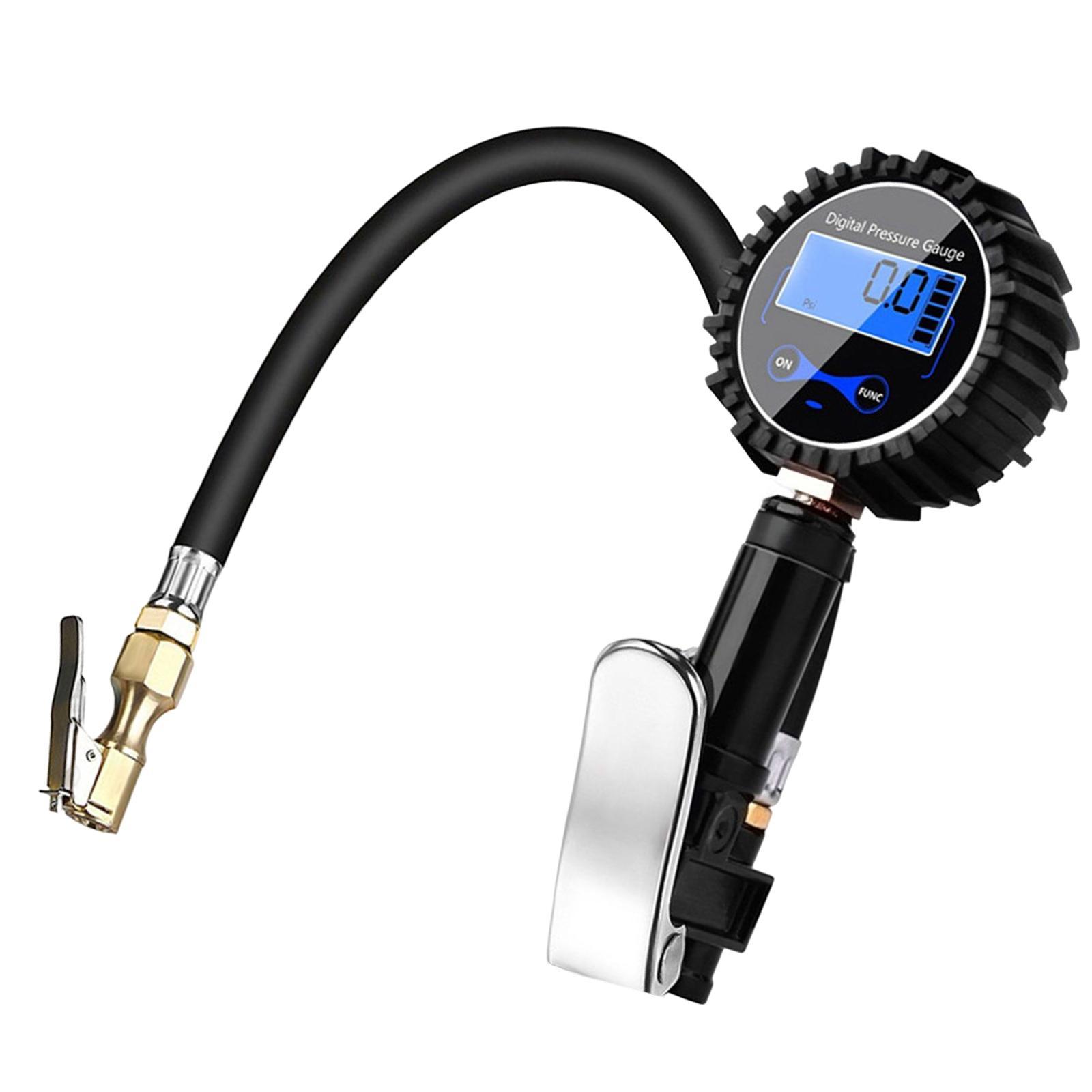 Digital Tyre Inflator Pump 3-200PSI with Pressure Gauge LCD