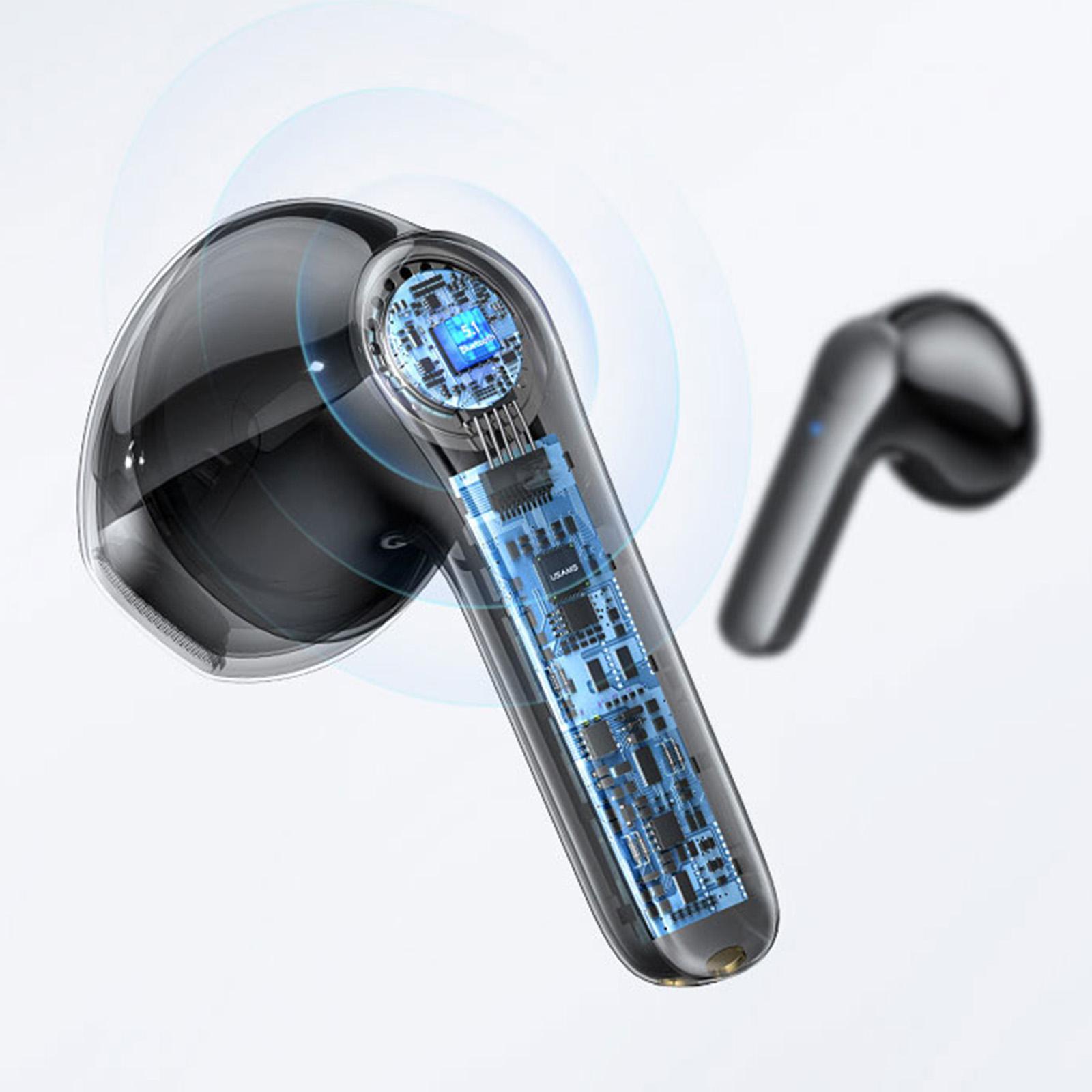 Sports Earbuds Sports Earphones Touch Control Comfortable Low Latency Business Headphones in Ear Earphones for Running Gaming Driving Office
