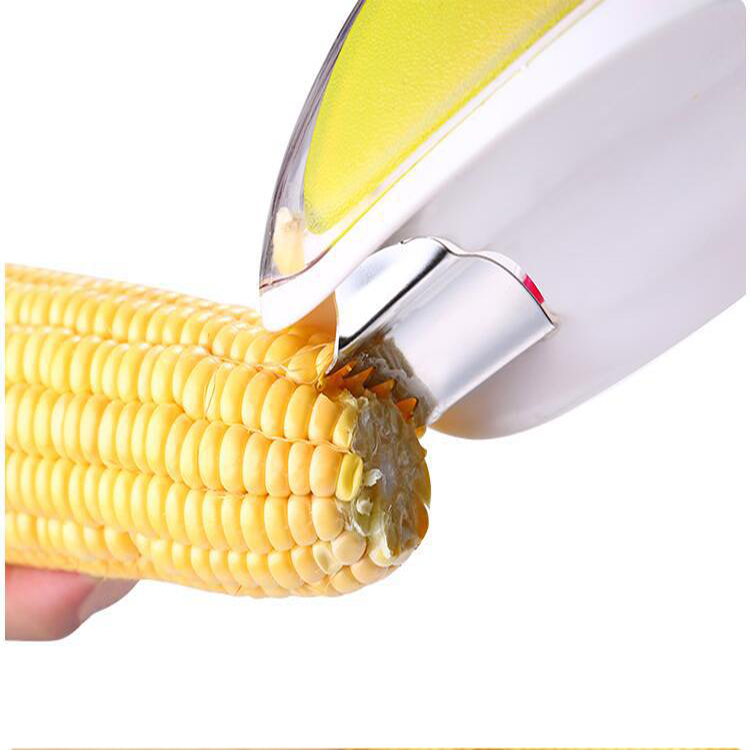 Dụng cụ tách hạt ngô bắp tươi 5 lưỡi dao mini cầm tay giữ nguyên hạt tiện lợi tiết kiệm thời gian