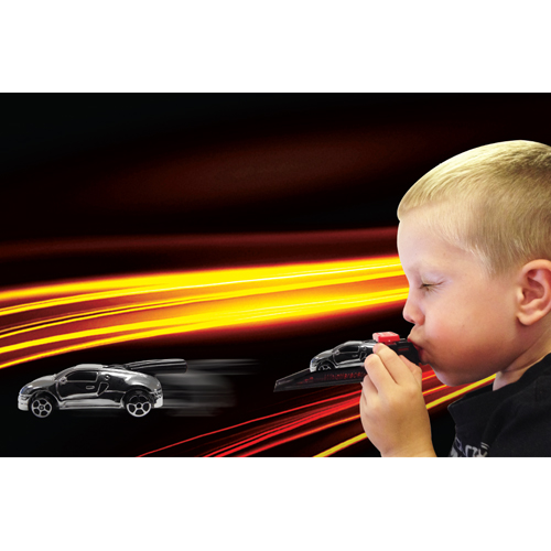 Xe thổi tốc độ Whistle Racer WR1C1 (có Launcher)