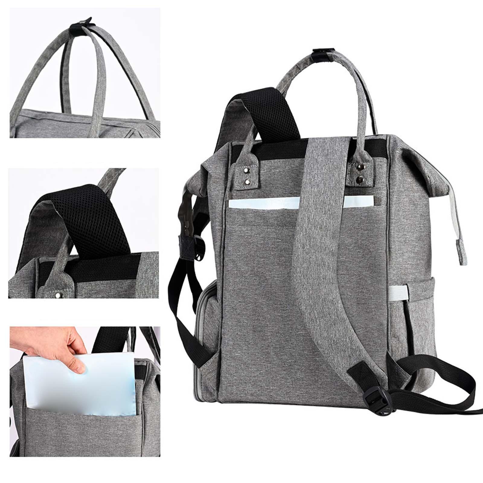 Large crochet bag tote hooks accessories gray