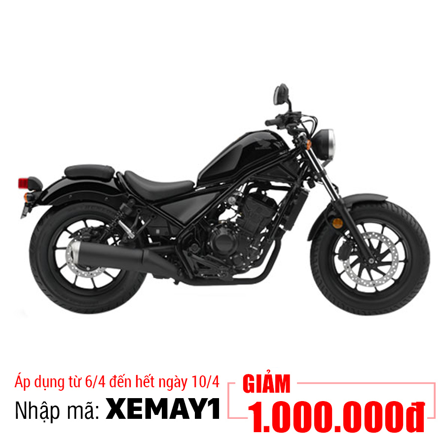 Xe Máy Honda Motor Rebel 300 - Đen