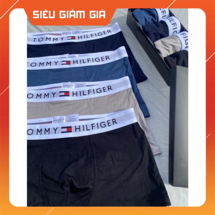Combo 4 Quần Sịp Đùi Nam Dáng Trunks Thun Lạnh Thoáng Khí Kiểu Dáng Quần Boxer Cotton Co Giãn 4 Chiều Cao Cấp H2T2