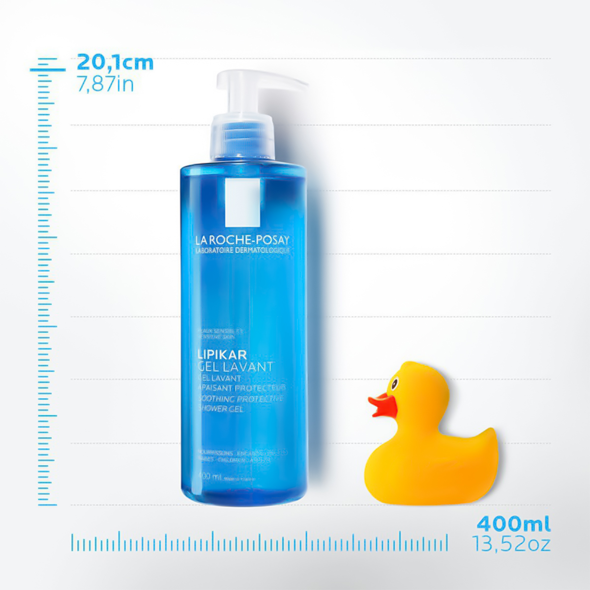 Gel Tắm Làm Sạch Làm Dịu Và Bảo Vệ Da Nhạy Cảm La Roche Posay Lipikar Shower Gel 400ml