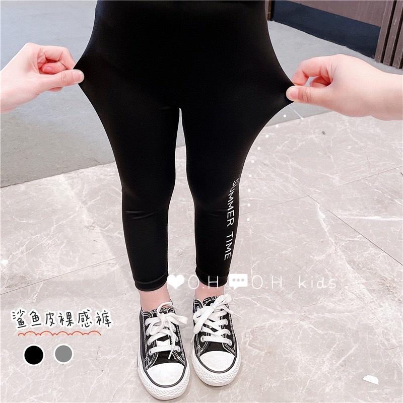 Quần legging bé gái, quần dài cho bé chất cotton