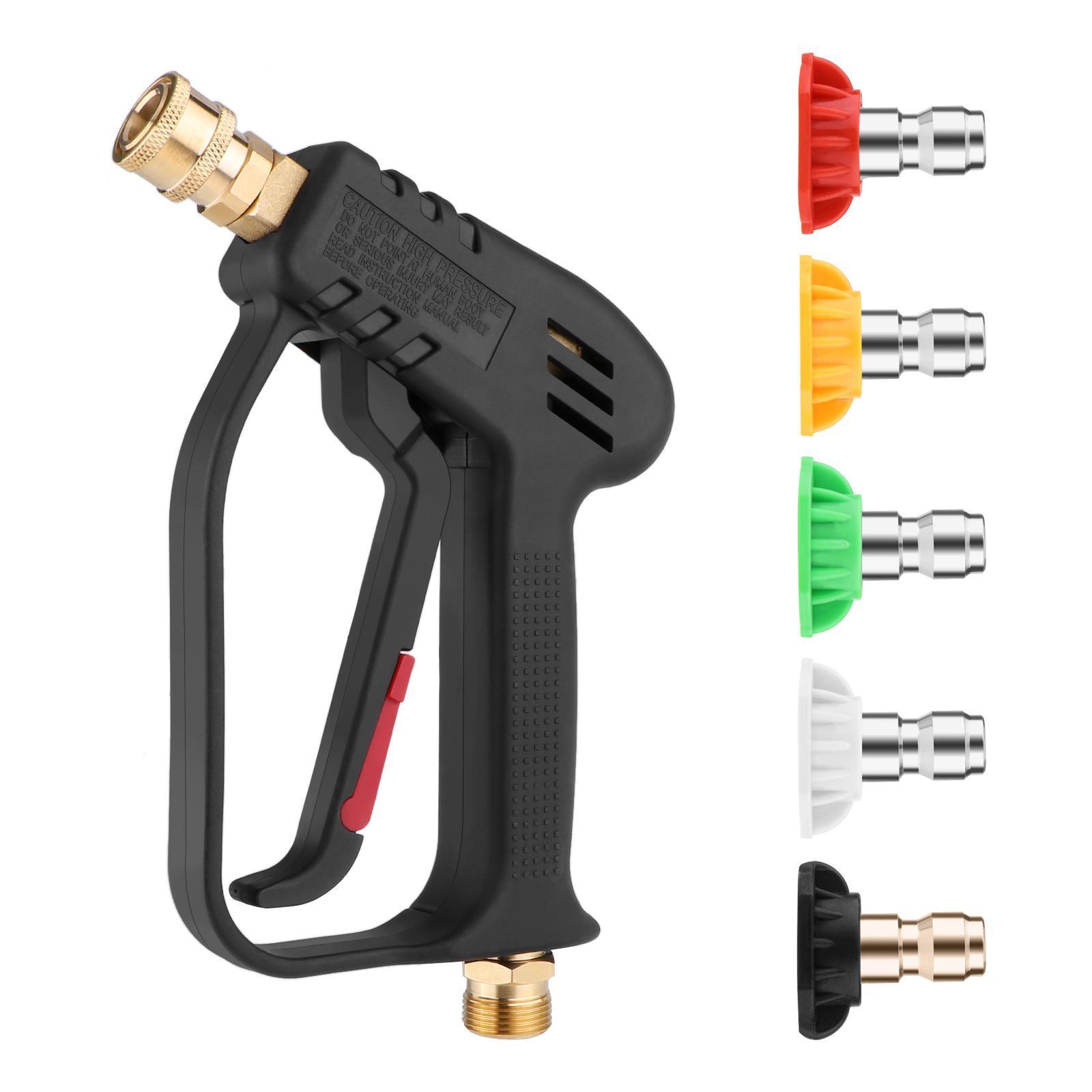 2X Heavy Duty High Gun 3000 PSI High Power Car Cleaner Washer Gun + Nozzles