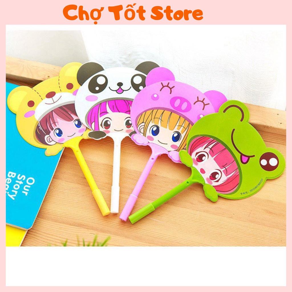 Bút Bi Kèm Quạt Nhựa Cầm Tay Cute 88236 Chợ Tốt Store